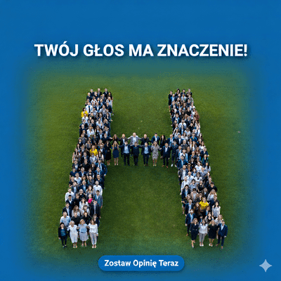 Ludzie ułożeni w literę H