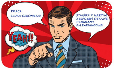 Komiksowa grafika zapraszająca do współpracy z zespołem Heuresis