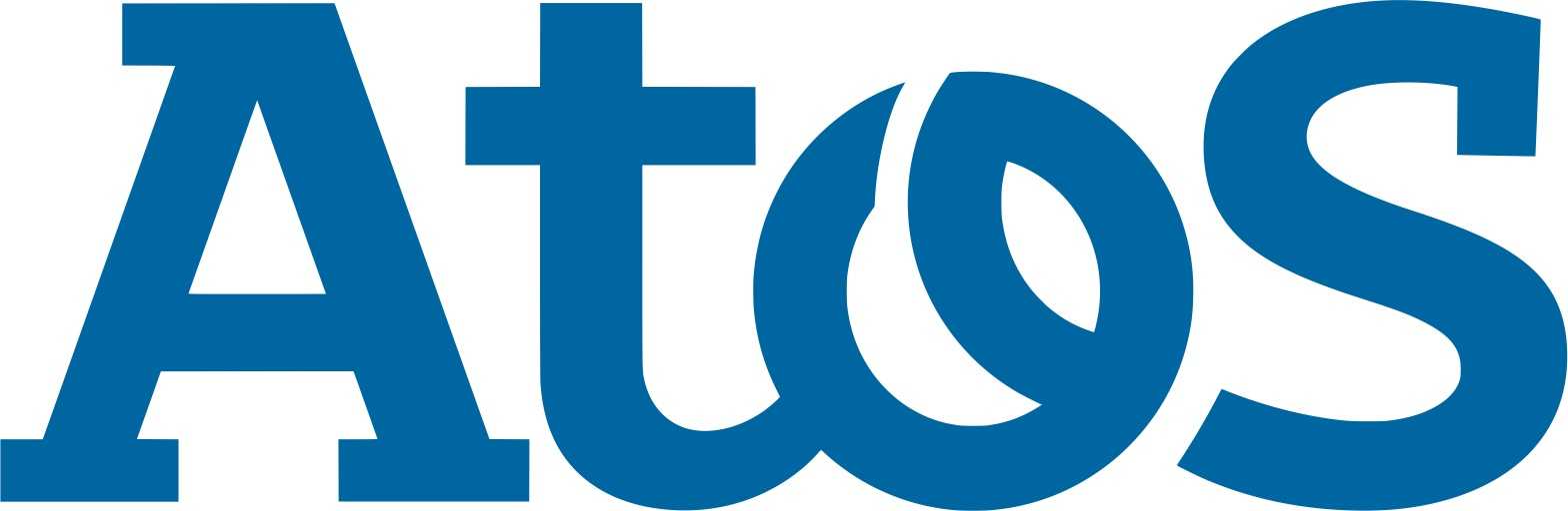 Logo firmy Atos
