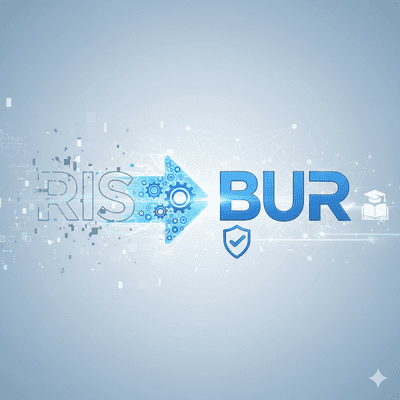 Obrazek od RIS do BUR strzałka